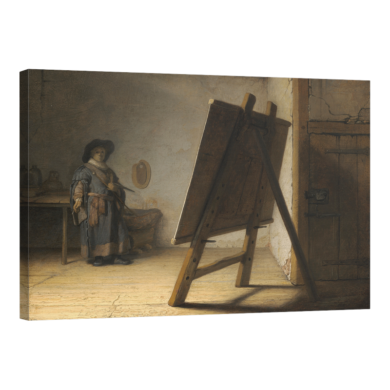 Рембранд в ателието си 1629